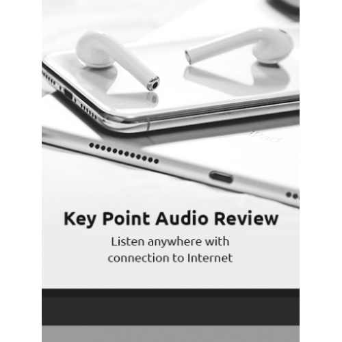 Key Point Review Audio MP3 File FL Sales Associate Pre-Licensing *6 Month Access Key Point Review Audio MP3 File FL Sales Associate Pre-Licensing *6 Month Access